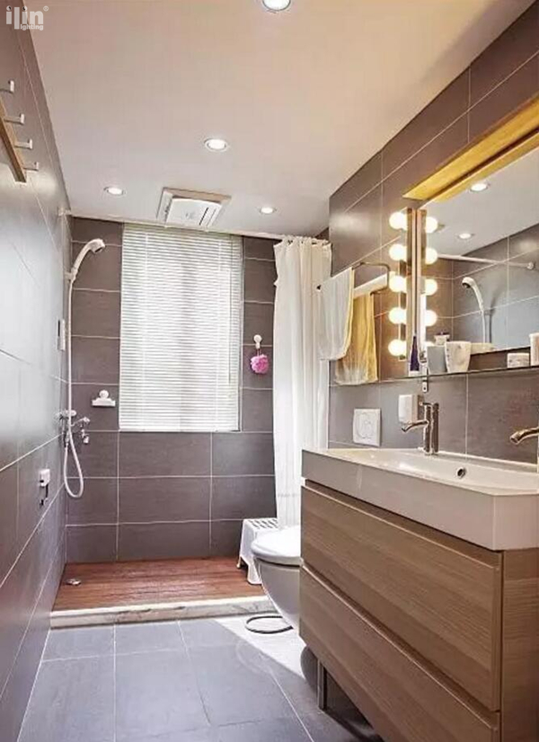 卫生间和浴室照明设计要注意灯具的显色指数！—宜琳照明 _ilinlighting